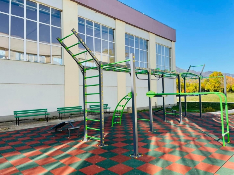 Завършен е многофункционалният фитнес на открито във Враца съобщиха от