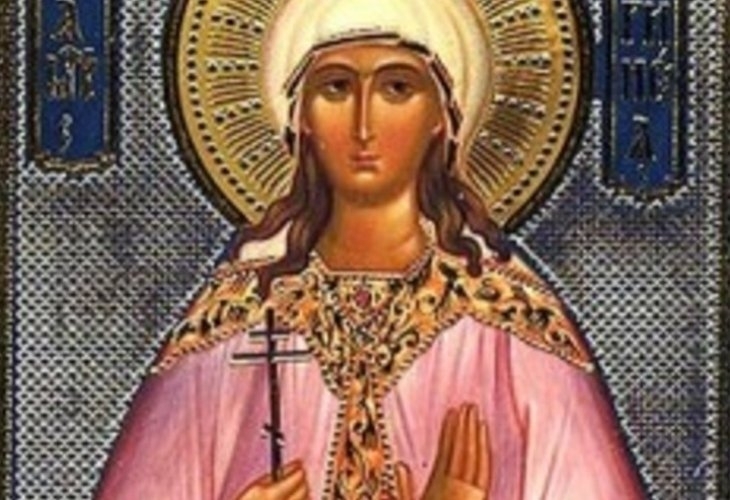 Света мъченица Харитина почита църквата на 5 октомври Тя живяла