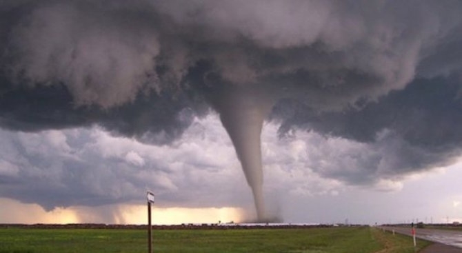 Торнадо се образува на границата между България и Турция Стихията