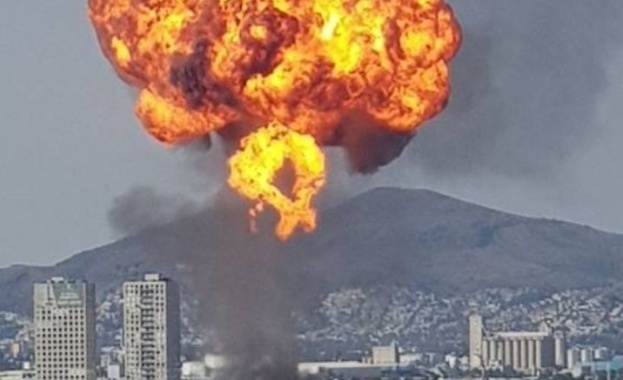 Зрелищна експлозия в мексиканската столица стана причина за евакуацията на