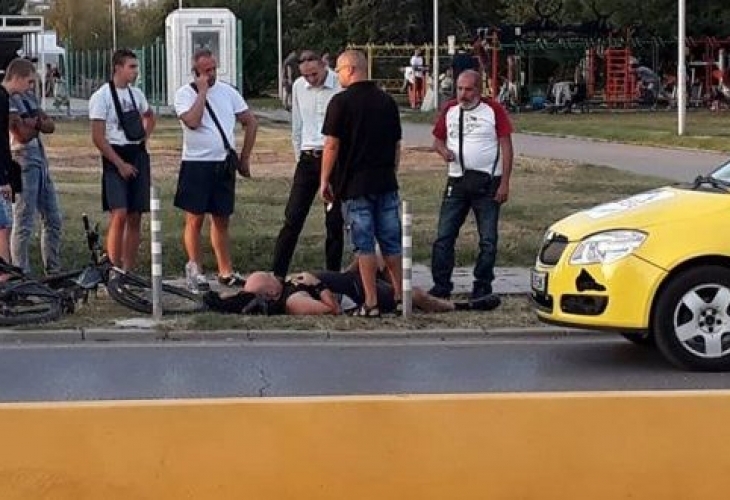 Поредният инцидент с велосипедист беше регистриран днес Млад мъж беше