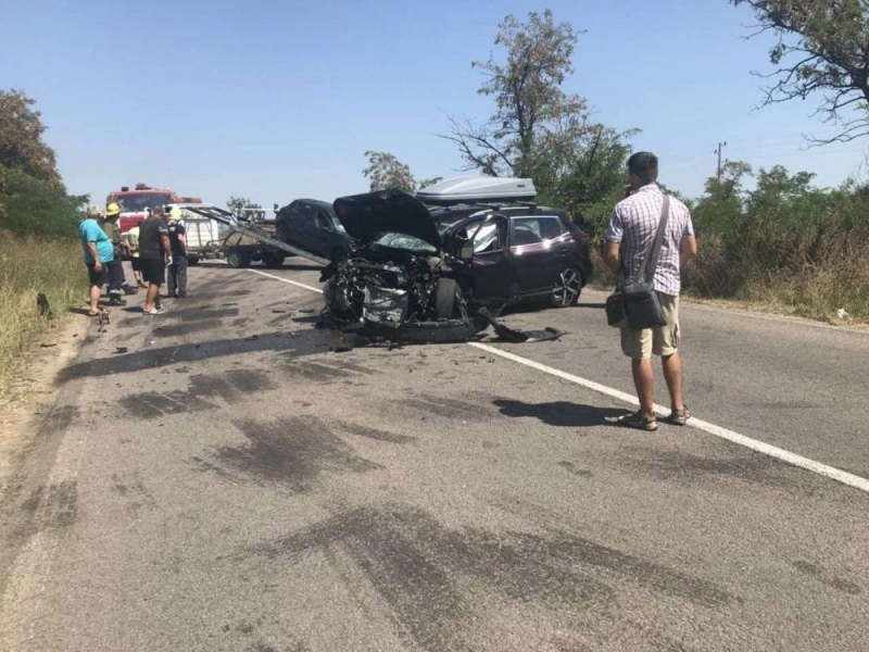 Ужасяващ е бил челният удар при който загина българин в