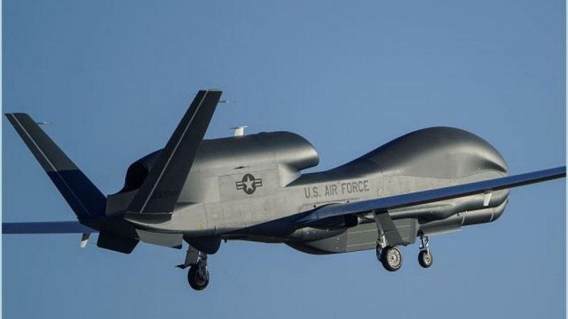 В момента единственият военен дрон над Украйна е американският USAF