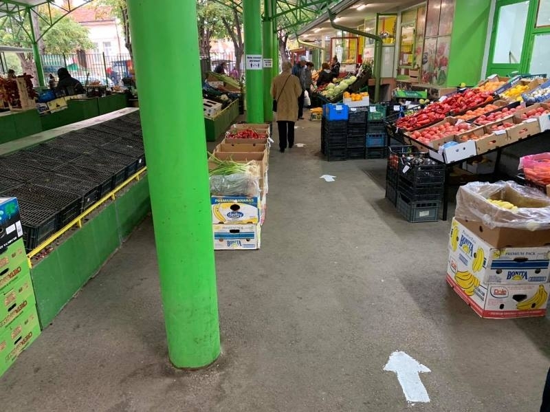 Въведена е организация за функционирането на Кооперативния пазар при спазването