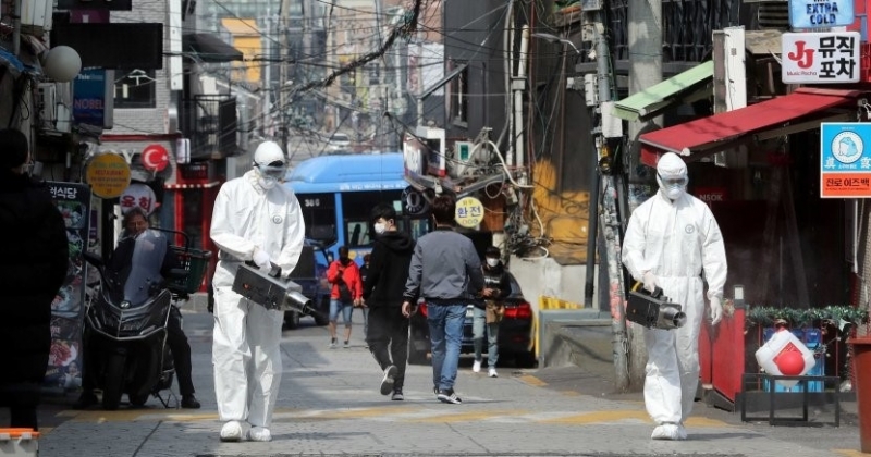 Южна Корея отбеляза най високия ръст на заразени с коронавирус от