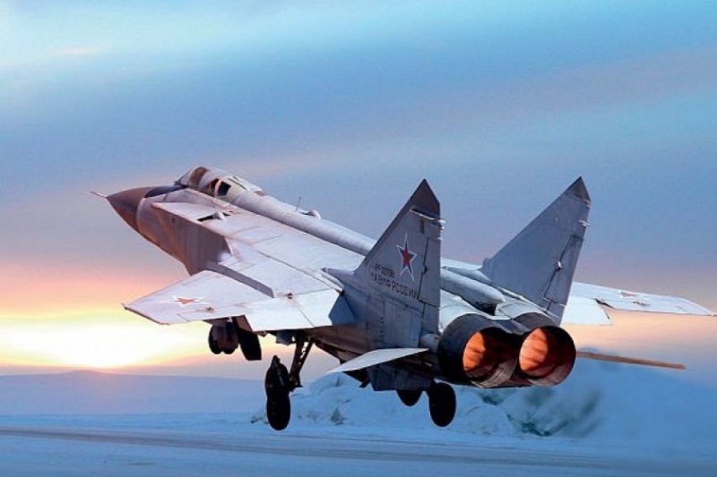 Изтребител МиГ 31 се разби в Приморския край в руския Далечен