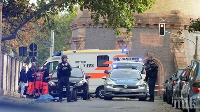 Извършителят на нападението срещу синагога и турска закусвалня в германския град