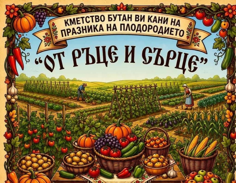 За втора поредна година: Бутан стяга Празника на плодородието "От ръце и сърце"