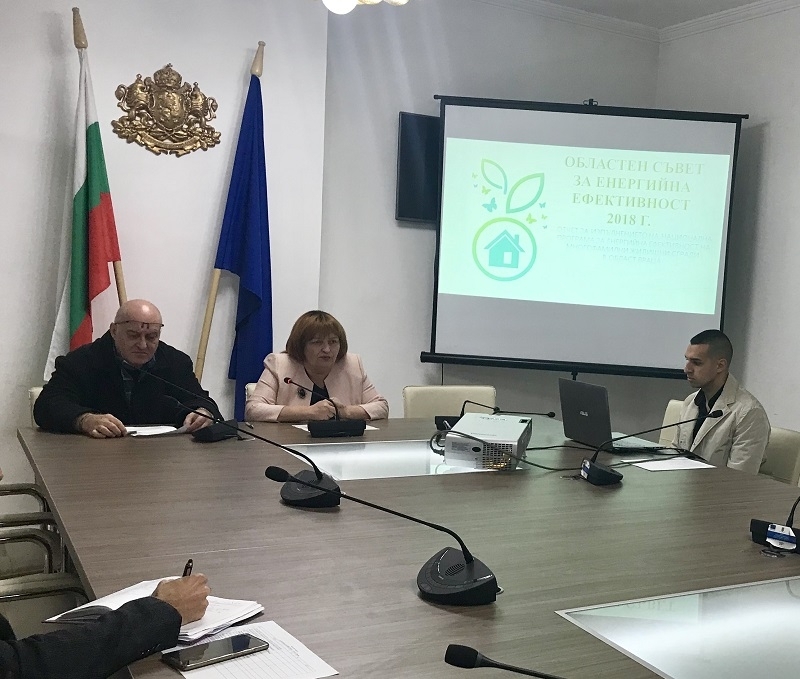 Областният управител на Враца Малина Николова председателства съвета за енергийна