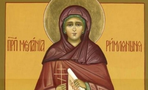 На 31 декември православната църква почита Преп Мелания Римлянка Прeп Мeлaния