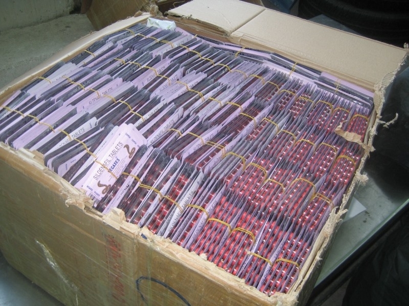 Митнически служители иззеха 7950 опаковки, съдържащи общо 50 670 сашета