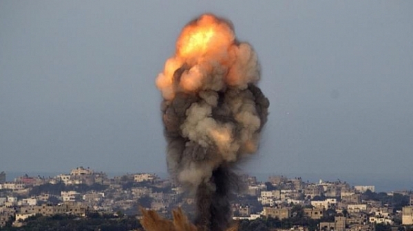 Израелската армия съобщи че е нанесла днес удари в района