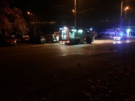 Пожар лумна тази нощ в ж к Възраждане на бул