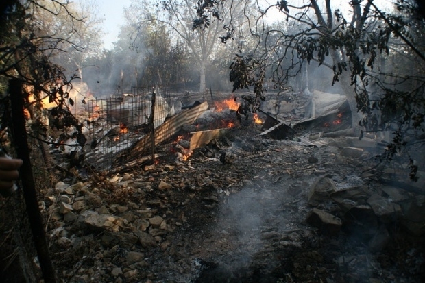 Голям пожар е горял във монтанското село Василовци съобщиха от