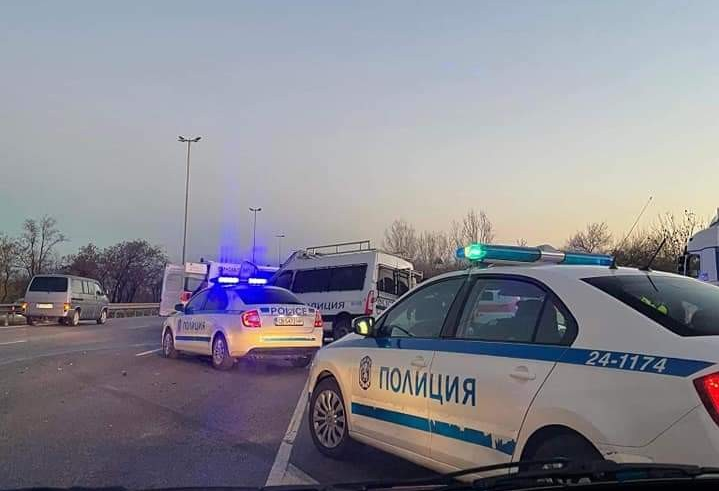 Катастрофа е станала в София след гонка с полицията Инцидентът