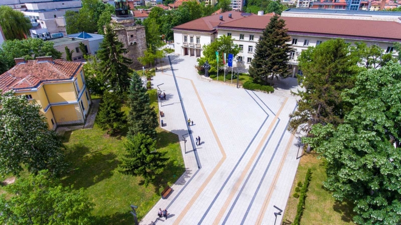 Новата визия на централната пешеходна зона във Враца получи специалната