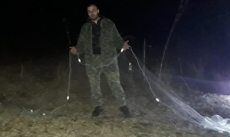 50 метрова рибарска мрежа е извадена тази нощ около 23 часа