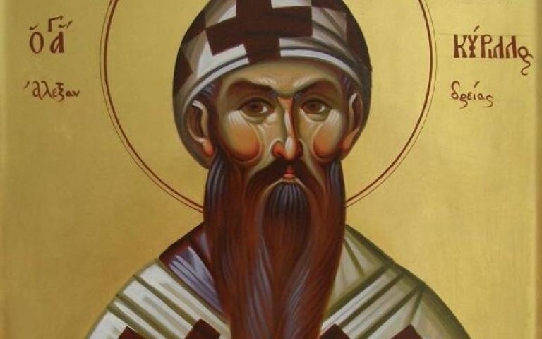 На 9 юни почитаме паметта на Свети Кирил Александрийски За