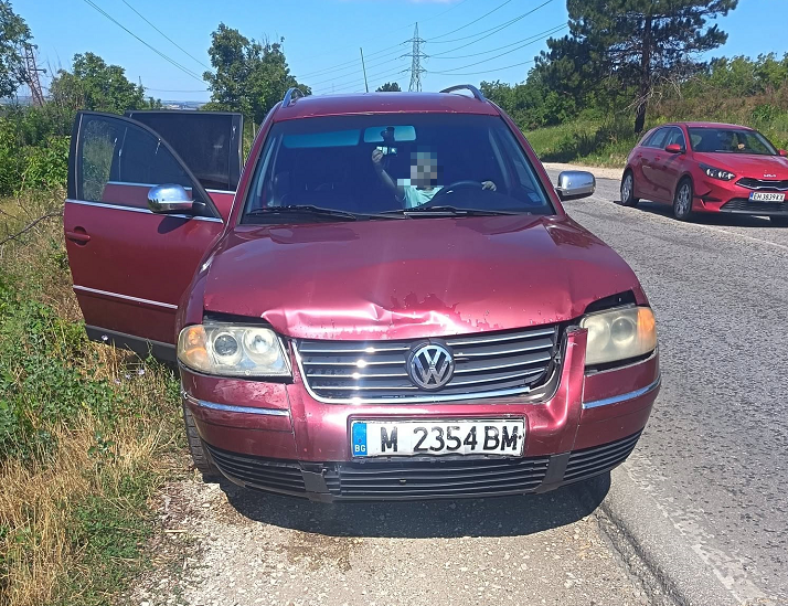 Верижна катастрофа е станала на пътя между Русе и Силистра