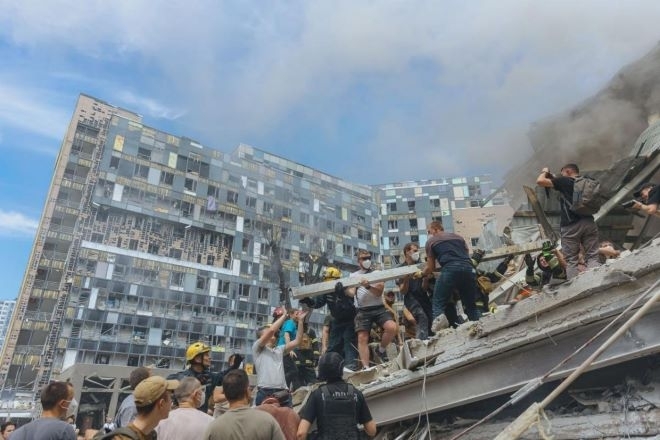Намериха западни компоненти в руската ракета, ударила детска болница в Киев