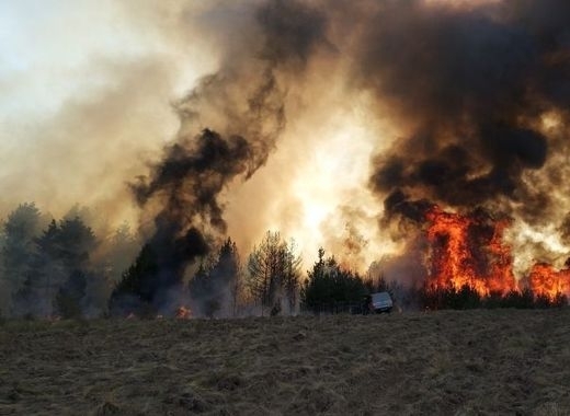 Вчера екипи на пожарната безопасност в Монтана са гасили пожари