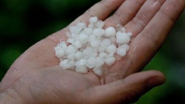 Градушка удари Враца преди минути Големината на ледените късове бяха