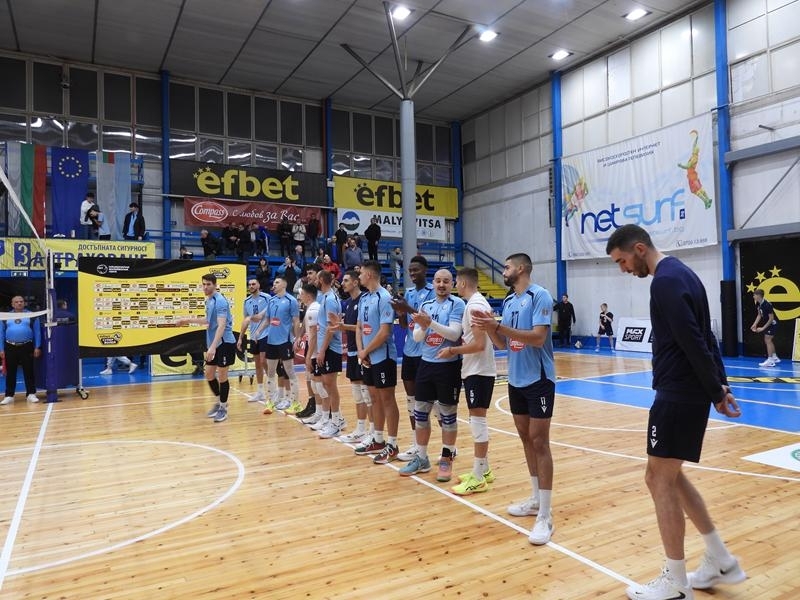 Волейболистите на "Монтана" се измъчиха с "Дунав" /Русе/ /снимки/