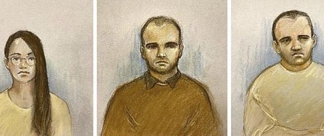 Част от шестимата българи  обвинени от Великобритания че са шпионирали в полза