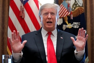 Изглежда че президентът на САЩ Доналд Тръмп има сериозни намерения