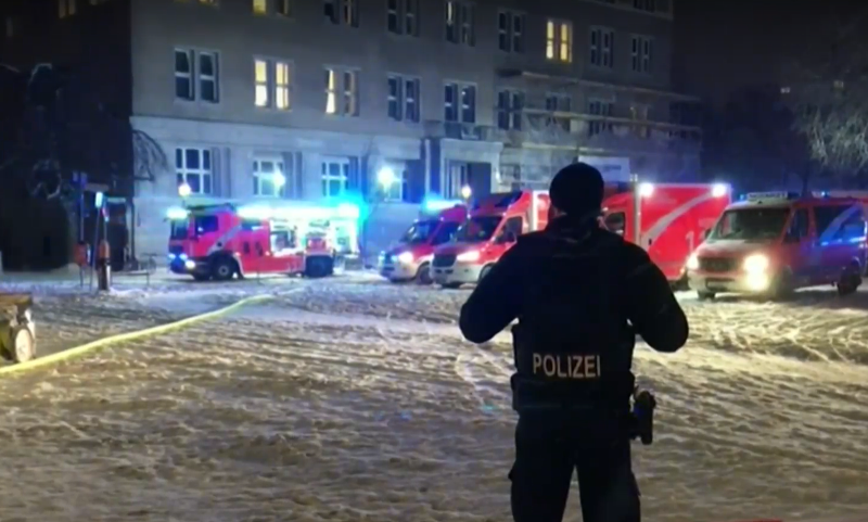 Пожар избухна в сграда в Берлин в която живеят новопристигнали
