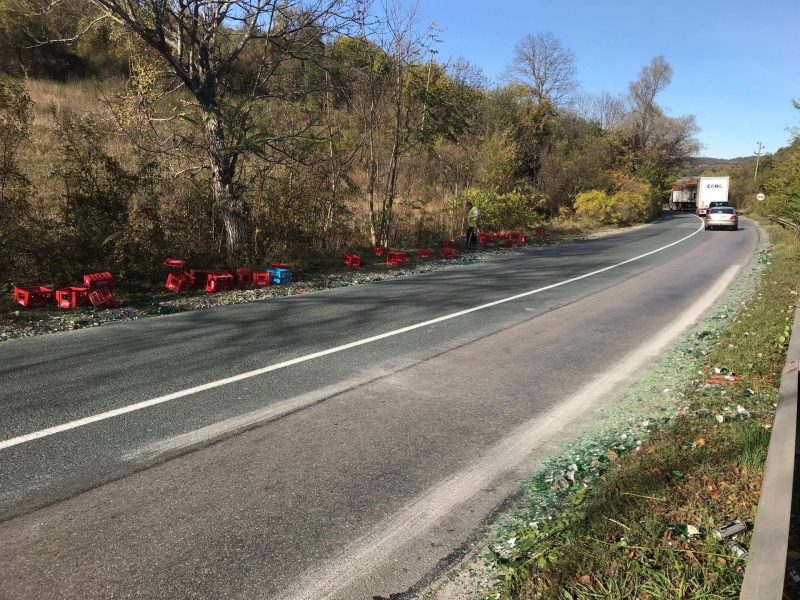 Километрично задръстване затапи международен път Е 79 между Мездра и