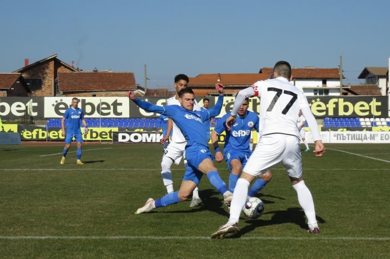 Отборът на Монтана завърши наравно 1 1 с опашкаря Септември Симитли