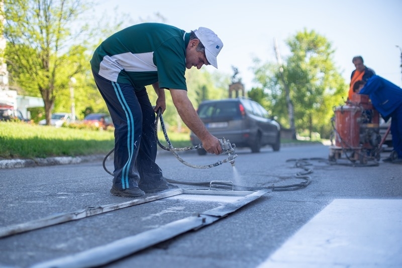 С цел подобряване на безопасността на движението служители на Общинско