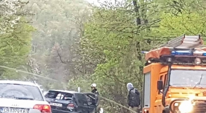 Жестока катастрофа стана днес на входа на село Лъка община