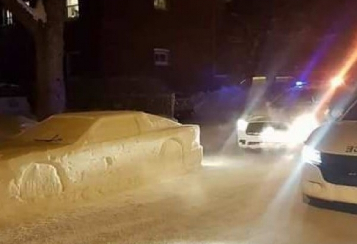 33 годишният Саймън Лаприз от Монреал се пошегувал с пътната полиция