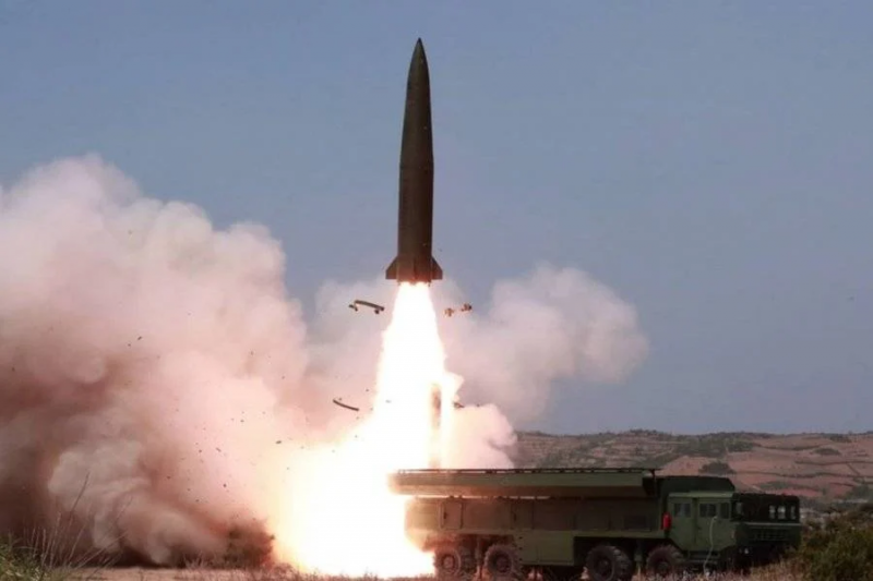 По време на ракетната атака срещу Киев на 29 май