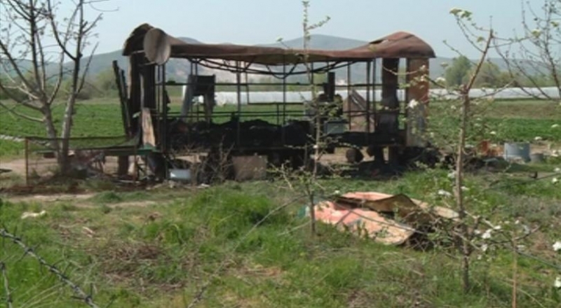 Проявена небрежност при боравене с открит огън причинила пожар във