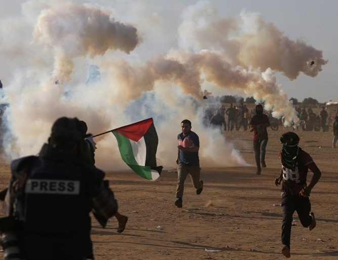 Израелската армия обяви че снощи е нанесла въздушен удар срещу