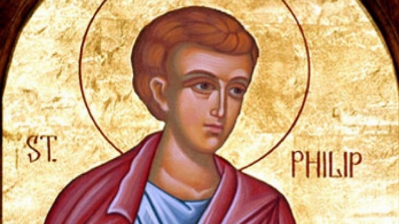 Православната църква чества Свети Апостол Филип Св Филип е едни от