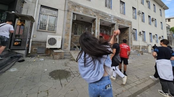 Щурм на Областната дирекция на МВР в Хасково в четвъртък