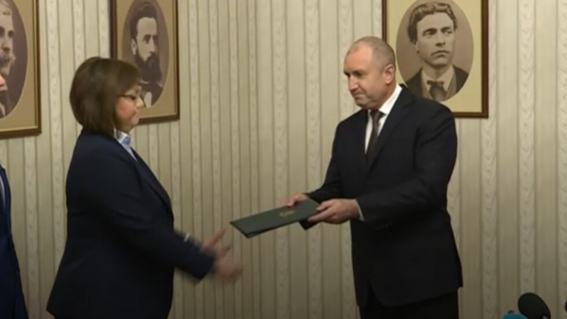 БСП върна третия мандат неизпълнен