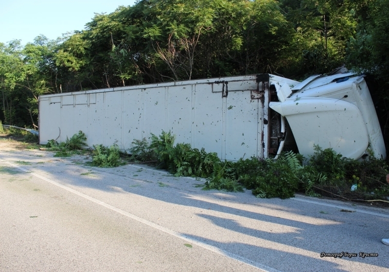 От МВР излязоха с подробности за катастрофата с ТИР овете на