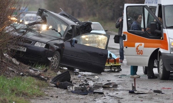 Мъж е загинал при тежка катастрофа между Видин и Монтана