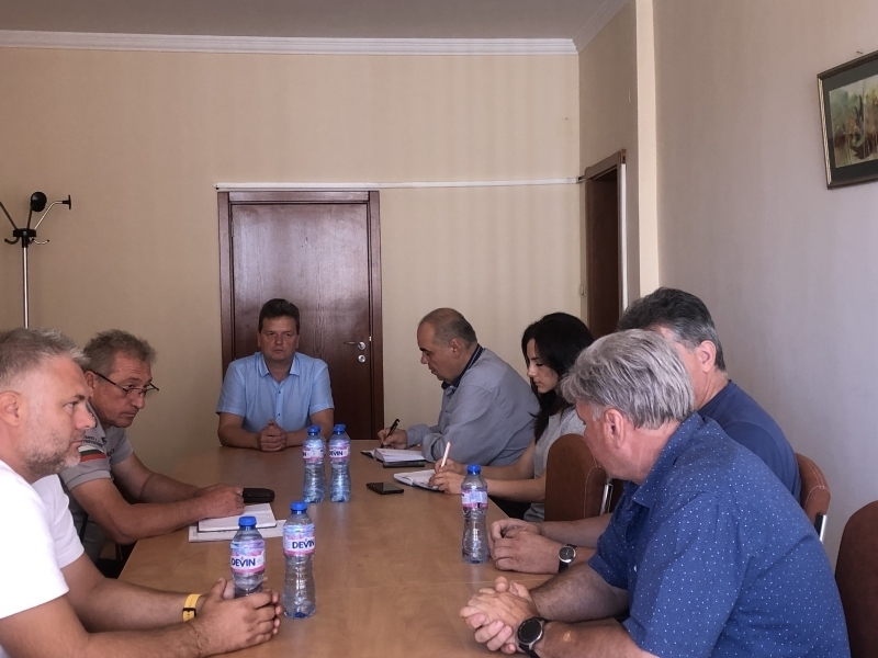 Областният управител на Враца Стефан Красимиров и заместник областният управител