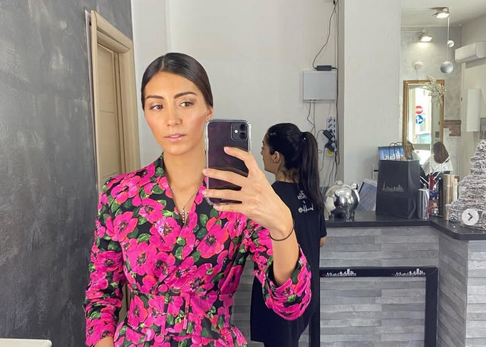 Капитанът на Испания Алваро Мората и съпругата му Аличе Кампело