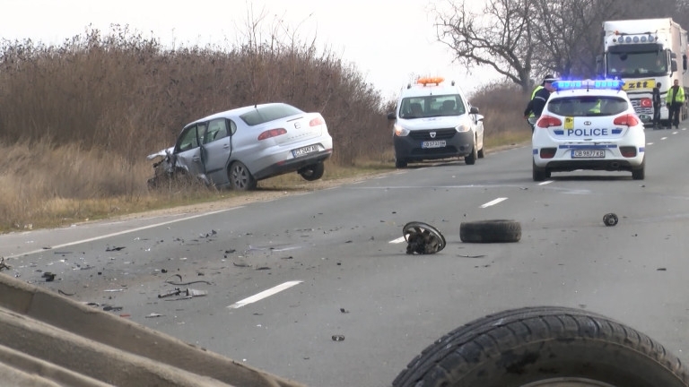 Временно е ограничено движението по път I 1 Видин Монтана