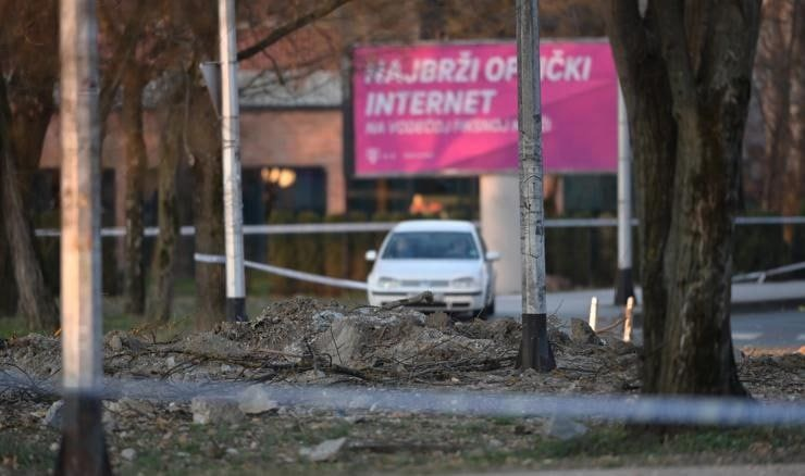 В район на хърватската столица е паднал неидентифициран обект Чула