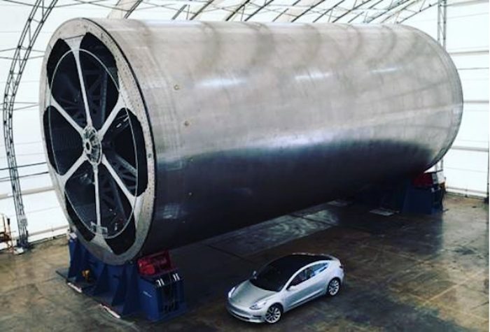 Илон Мъск представи част от конструкцията на бъдещата си междупланетната