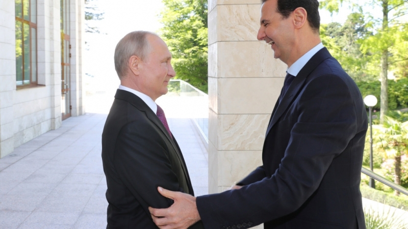 Изненадваща визита на сирийския президент Башар Асад в Русия Снощи