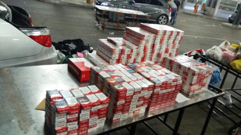 Митнически служители на ГКПП Капитан Андреево иззеха 660 000 къса